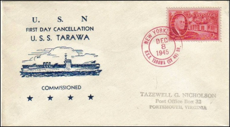 File:GregCiesielski Tarawa CV40 19451208 2 Front.jpg