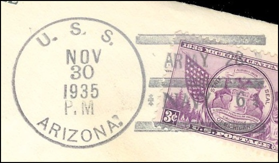 File:GregCiesielski Arizona BB39 19351130 1 Postmark.jpg
