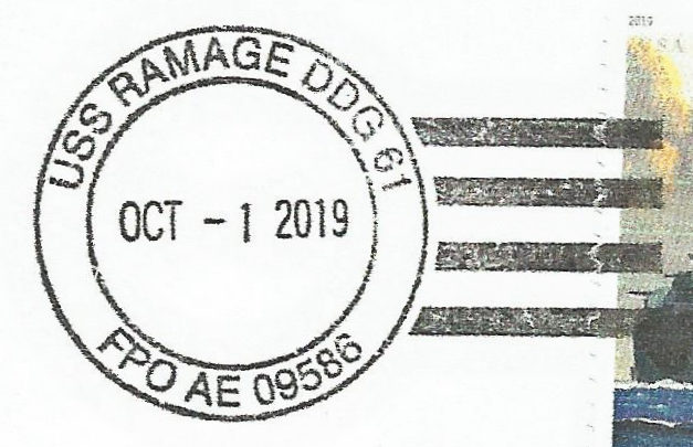 File:GregCiesielski Ramage DDG61 20191001 1 Postmark.jpg
