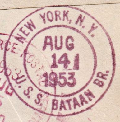 File:GregCiesielski Bataan CVL29 19530814 1 Postmark.jpg