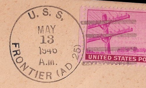 File:GregCiesielski Frontier AD25 19460513 1 Postmark.jpg