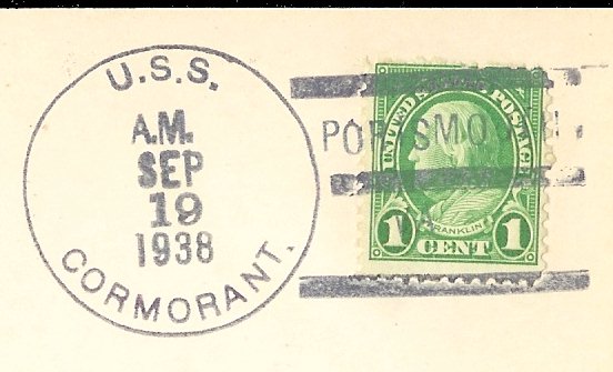 File:GregCiesielski Cormorant AM40 19380919 1 Postmark.jpg