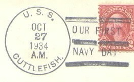 File:FirstMuseum Cuttlefish SS171 19341027 1 Postmark.jpg