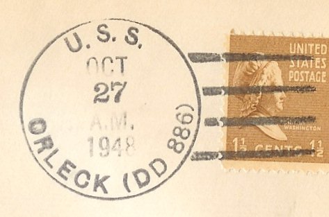 File:GregCiesielski Orleck DD886 19481027 1 Postmark.jpg