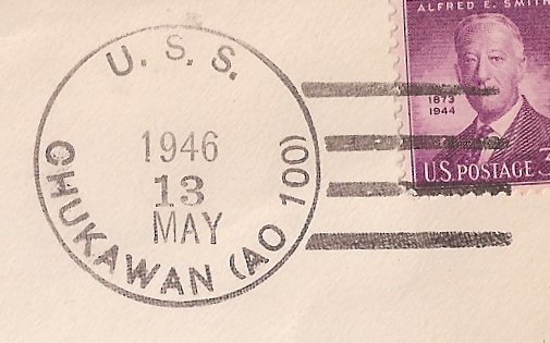 File:GregCiesielski Chukawan AO100 19460513 1 Postmark.jpg