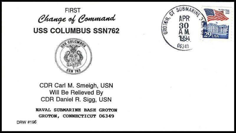 File:GregCiesielski Columbus SSN762 19940430 1W Front.jpg