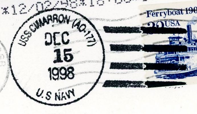 File:GregCiesielski Cimarron AO177 19981215 2 Postmark.jpg