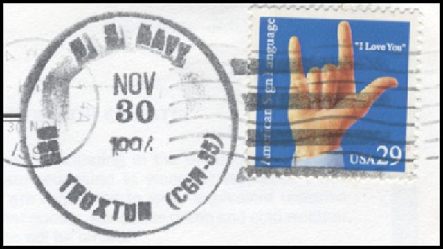 File:GregCiesielski Truxtun CGN35 19941130 1 Postmark.jpg