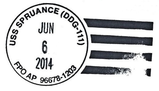 File:GregCiesielski Spruance DDG111 20140606 1 Postmark.jpg