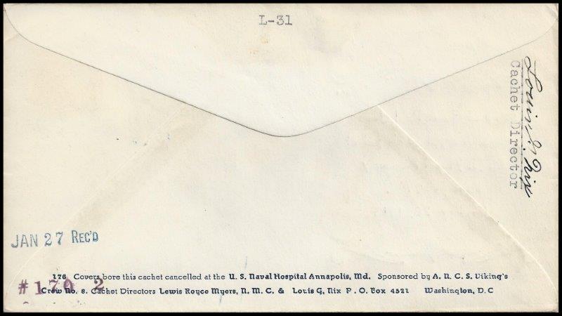 File:GregCiesielski NavalHospital AnnapolisMD 19370126 1 Back.jpg