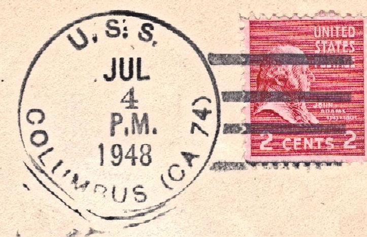 File:GregCiesielski Columbus CA74 19480704 1 Postmark.jpg