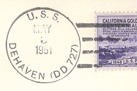 File:GregCiesielski DeHaven DD727 19510530 1 Postmark.jpg