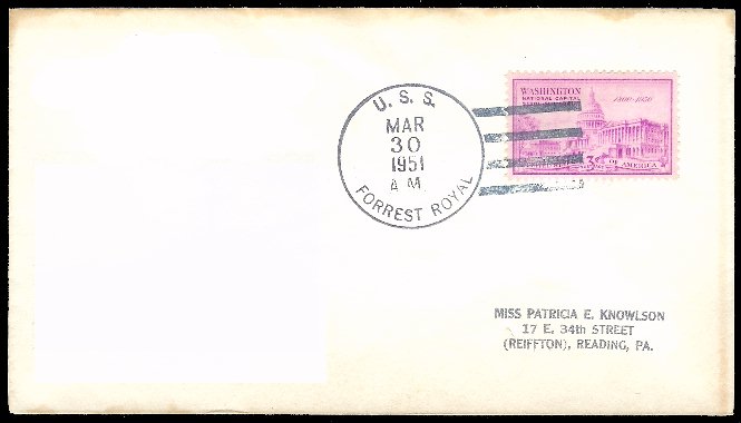 File:GregCiesielski ForrestRoyal DD872 19510330 1 Front.jpg