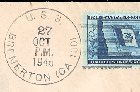 File:GregCiesielski Bremerton CA130 19461027 1 Postmark.jpg