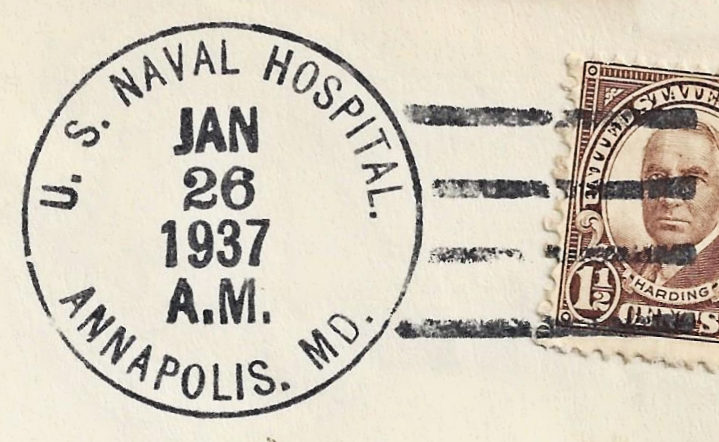 File:GregCiesielski NavalHospital AnnapolisMD 19370126 1 Postmark.jpg