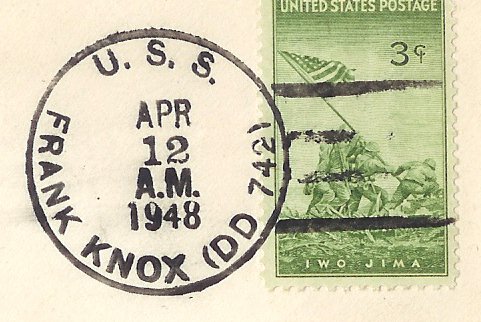 File:GregCiesielski FrankKnox DD742 19480412 1 Postmark.jpg