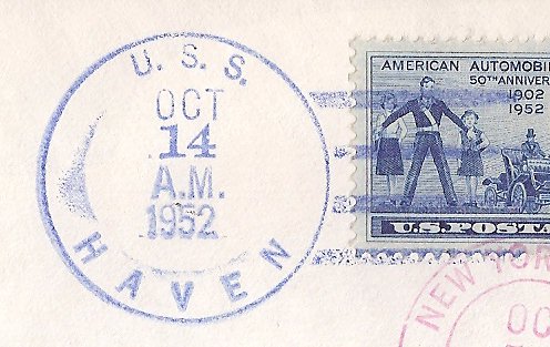 File:GregCiesielski Haven AH12 19521014 1 Postmark.jpg