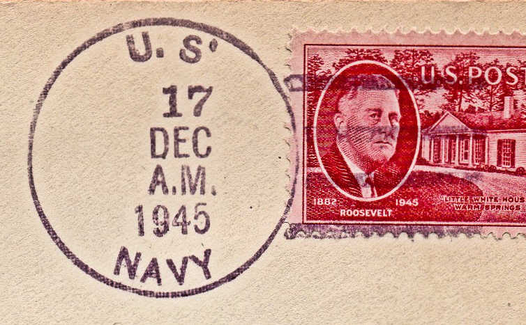 File:GregCiesielski JohnPGray APD74 19451217 1 Postmark.jpg