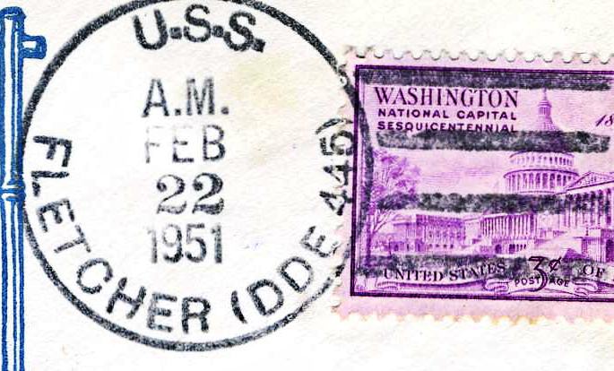 File:GregCiesielski Fletcher DDE445 19510222 1 Postmark.jpg