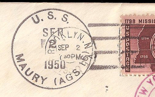 File:GregCiesielski Maury AGS16 19500902 1 Postmark.jpg