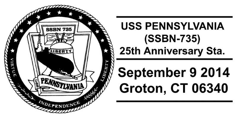 File:GregCiesielski Pennsylvania SSBN735 20140909 1 Postmark.jpg