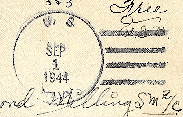 File:JohnGermann Doyle C. Barnes DE353 19440901 1a Postmark.jpg
