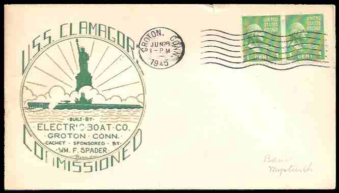 File:GregCiesielski Clamagore SS343 19450628 1 Front.jpg