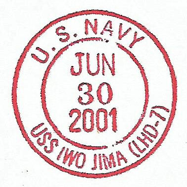 File:GregCiesielski IwoJima LHD7 20010630 12 Postmark.jpg