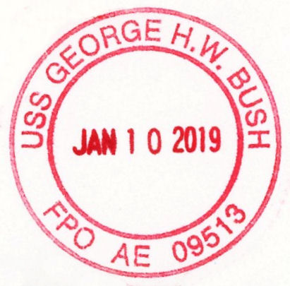 File:GregCiesielski GeorgeHWBush CVN77 20190110 1 Postmark.jpg