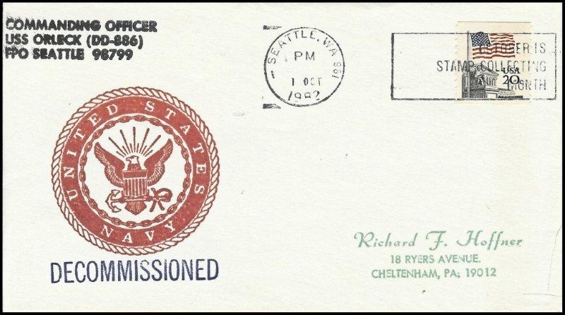 File:GregCiesielski Orleck DD886 19821001 2 Front.jpg