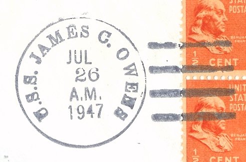File:GregCiesielski JamesCOwens DD776 19470726 1 Postmark.jpg