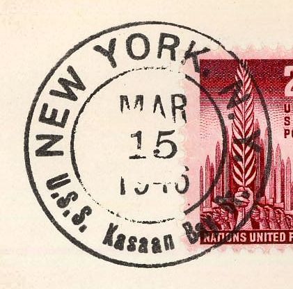 File:GregCiesielski KasaanBay CVE69 19460315 1 Postmark.jpg