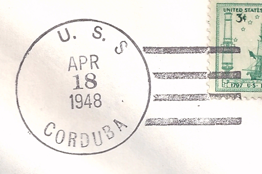 File:GregCiesielski Corduba AF32 19480418 1 Postmark.jpg