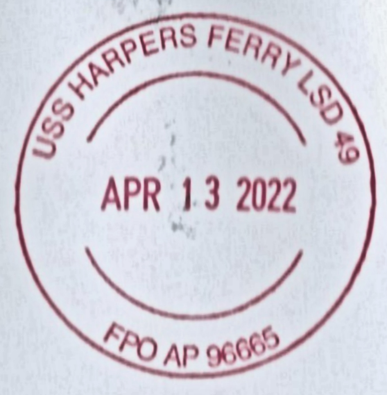 File:GregCiesielski HarpersFerry LSD49 20220413 1 Postmark.jpg