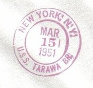 File:GregCiesielski Tarawa CV40 19510315 2 Postmark.jpg
