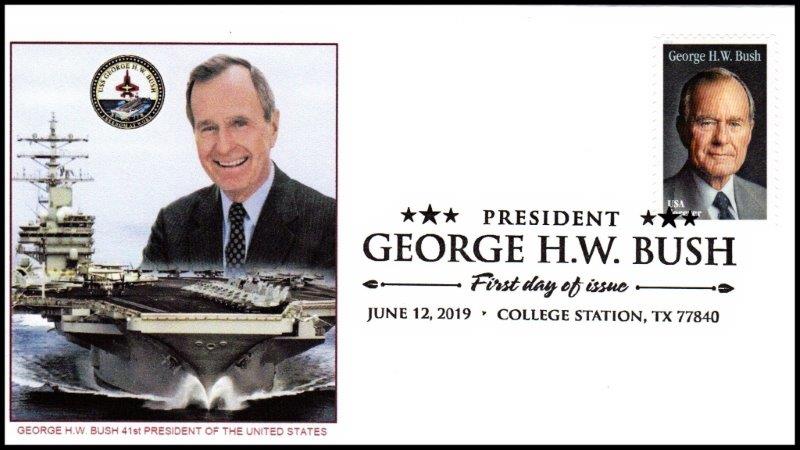 File:GregCiesielski GeorgeHWBush FDC 20190612 1 Front.jpg