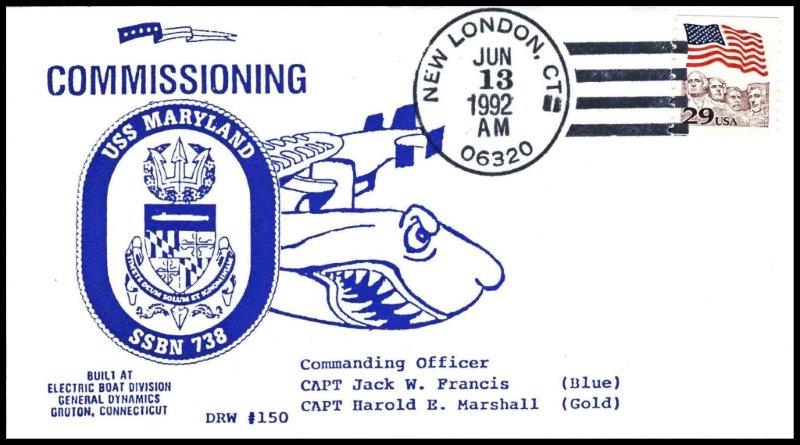 File:GregCiesielski Maryland SSBN738 19920613 1W Front.jpg