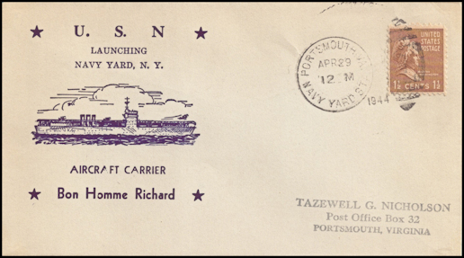 File:GregCiesielski BonHommeRichard CV31 19440429 1y Front.jpg