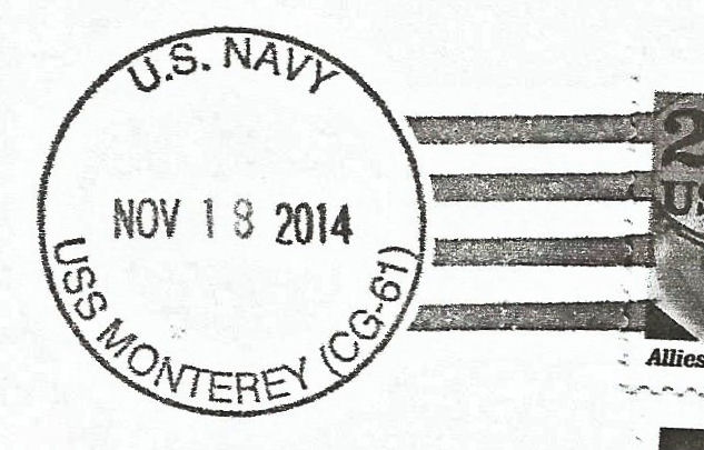 File:GregCiesielski Monterey CG61 20141118 1 Postmark.jpg