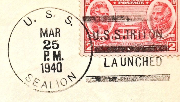 File:GregCiesielski Sealion SS195 19400325 1 Postmark.jpg