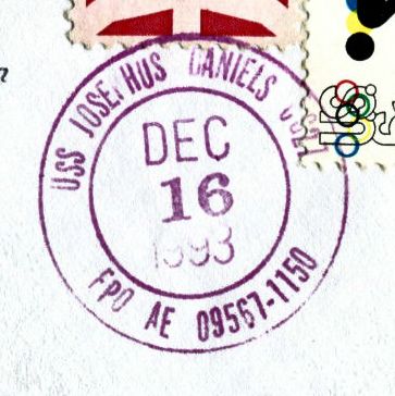 File:GregCiesielski JosephusDaniels CG27 19931216 1 Postmark.jpg