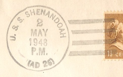 File:GregCiesielski Shenandoah AD26 19480502 1 Postmark.jpg