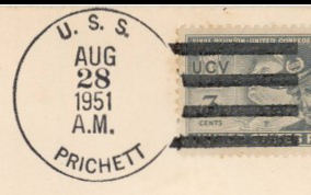 GregCiesielski Prichett DD561 19510828 1 Postmark.jpg
