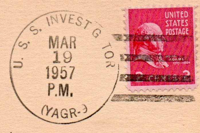 File:GregCiesielski Investigator YAGR9 19570319 1 Postmark.jpg