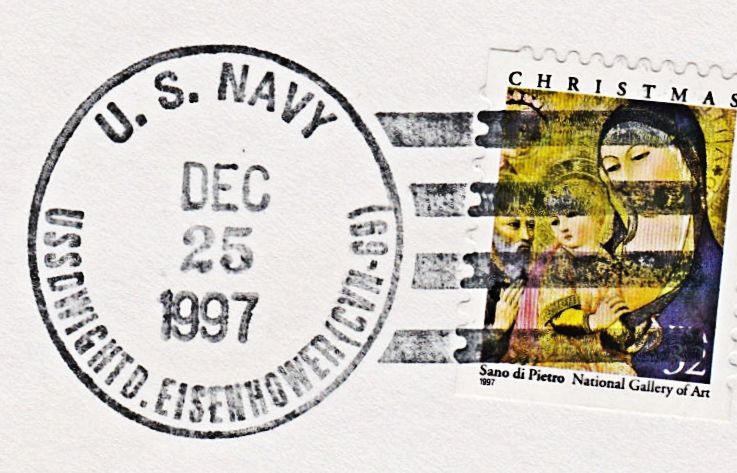 File:GregCiesielski DwightDEisenhower CVN69 19971225 1 Postmark.jpg