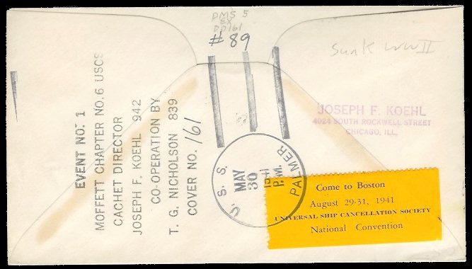 File:GregCiesielski Palmer DD161 19410530 1 Back.jpg