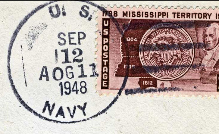 File:GregCiesielski Tombigbee AOG11 19480912 1 Postmark.jpg