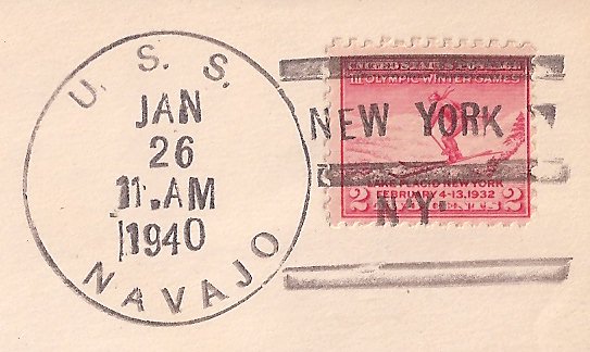 File:GregCiesielski Navajo AT64 19400126 1 Postmark.jpg