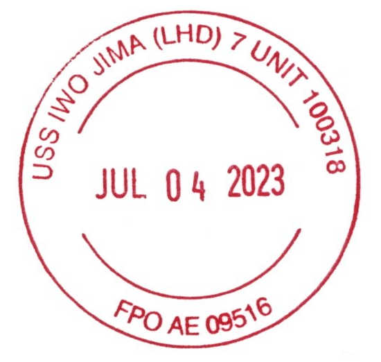 File:GregCiesielski IwoJima LHD7 20230704 2 Postmark.jpg