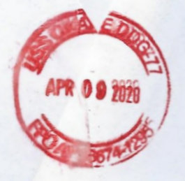 File:GregCiesielski OKane DDG77 20200409 1 Postmark.jpg